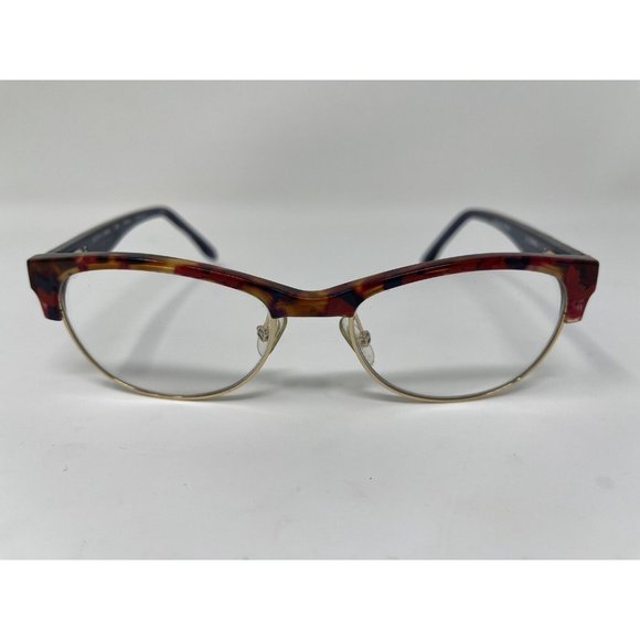 BCBGMaxAzria Eyeglasses Bruna Red Multi 50 [] 17 135  Flex Hinges main image 4